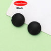 Black silicone eyeglass grips, 10 pieces in 5 sets, shown on a white background.