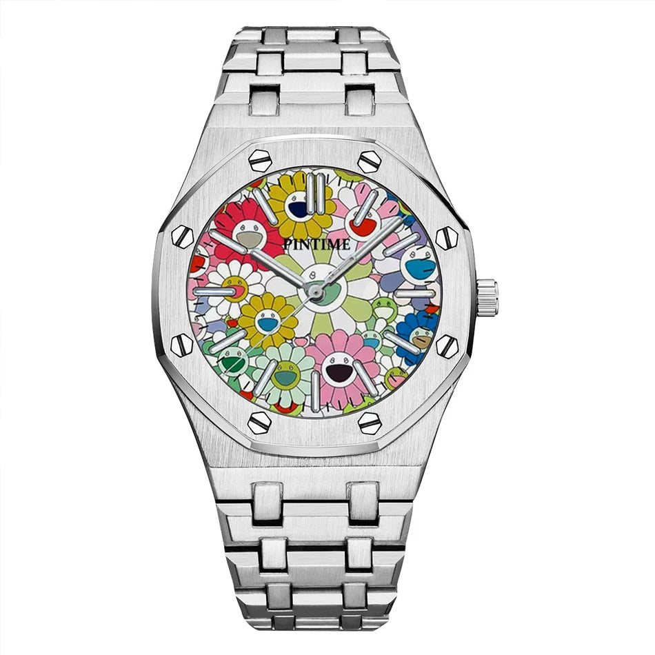 Retro Luminous Quartz Wristwatch