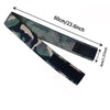 A camouflage patterned fabric strap with a black elastic band, measuring 60cm long.