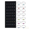 A set of fashion crystal stainless steel nose stud piercings in various sizes and styles.