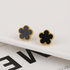 Gold Plated Stainless Steel Plant Flower Bracelet