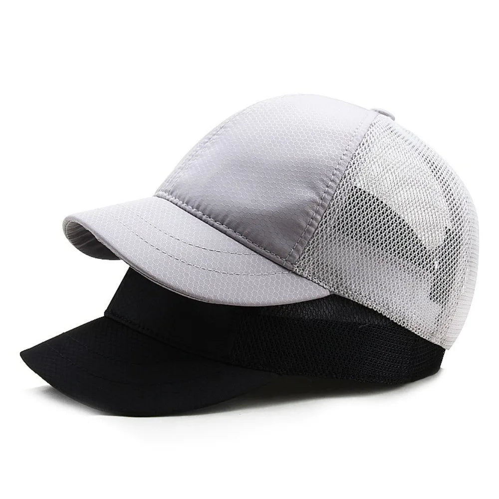 Waterproof Quick-Drying Men's Mesh Sun Visor Cap