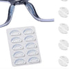 Puntas anti-resbalar de silicona para gafas en diversas formas y tamaños.