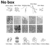 A collection of jewelry findings including clasps, hooks, jump rings, and various wire components.
