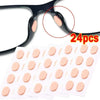 Un paquet de 24 embouts nasaux réutilisables auto-adhésifs pour lunettes.