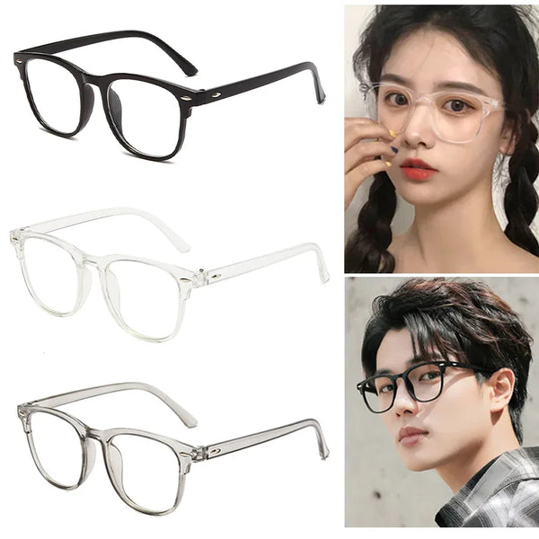 Classic Transparent Anti-Blue Light Eyeglasses