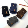 Stretchable Knitted Gloves for Writing and Typing