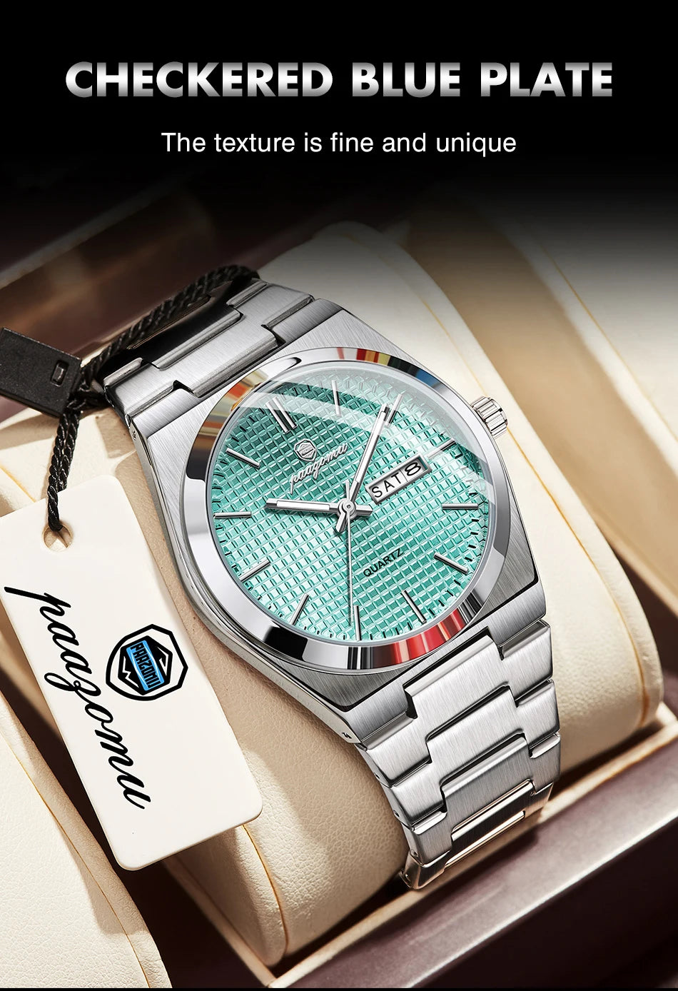 Luxury Men's Waterproof Quartz Wristwatch