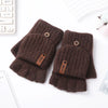 Stretchable Knitted Gloves for Writing and Typing