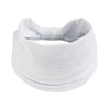 White boho knot headwrap hair band for women
