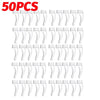 50 pieces of silicone anti-slip ear hooks for eyeglasses