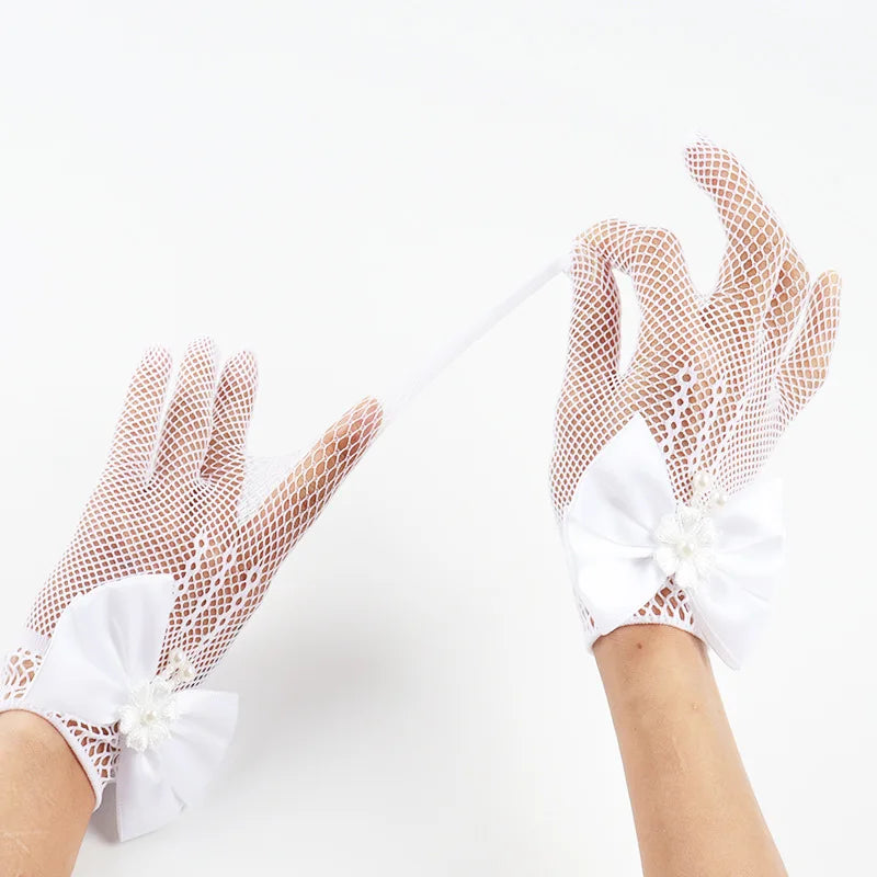 Bridal & Performance Mesh Finger Gloves