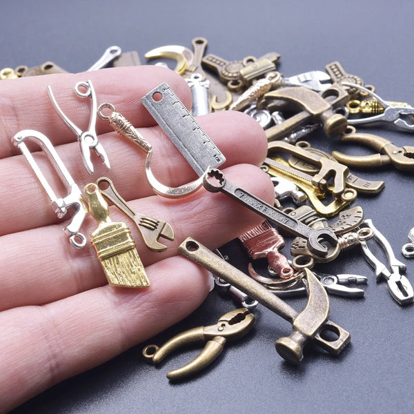 Steampunk Alloy Charm Set (20 Pcs)