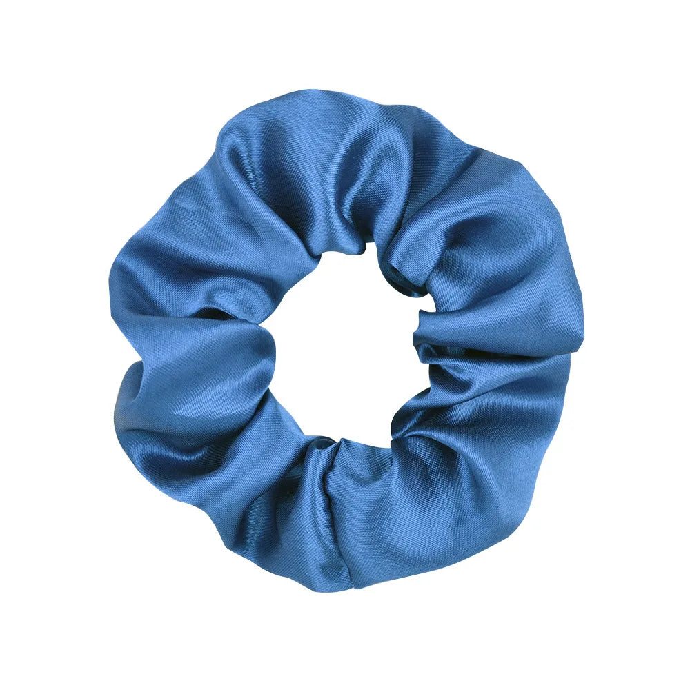 Colorful Satin Scrunchies for Hair