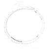Gold layered metal belly chains for women displayed as a circular necklace.