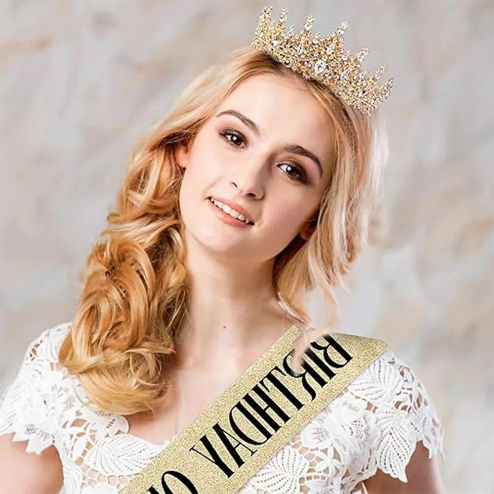 Crystal Queen Tiara Hair Accessory