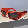 Y2K Metallic Rim Sunglasses