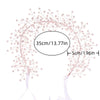 Elegant pearl hair vine headband measuring 35cm or 13.77in