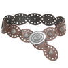 Bohemian PU Leather Wide Waist Belt