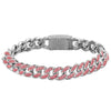 Iced Out Rhinestone Cuban Chain Bracelets